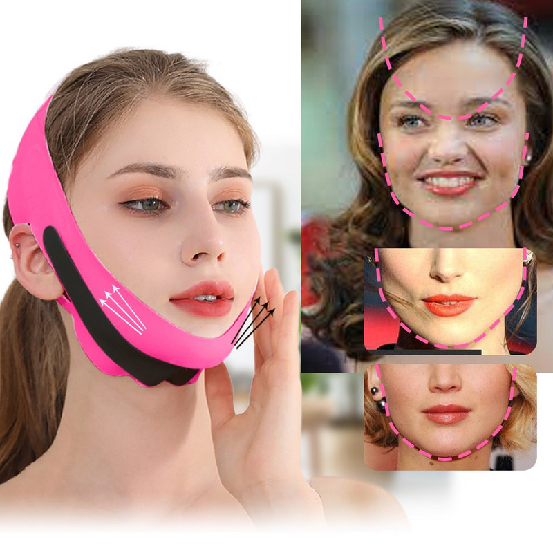 Еластична превръзка за лице V Line Tapes for Face Slimming Massager for Face Roller Lift Up Belt Facial Massage Skin Care Beauty Tools