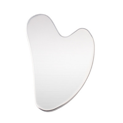 Μασάζ προσώπου Face Roller Gua Sha Scraper Double Heads Metal Roller Skin Care Massage for Face Neck Body