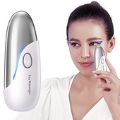 Sonic Eye Care masszírozó fűtött és vibrációval Öregedésgátló arcmasszázs Bőrápoló eszközök Sötét karikákra Szemtáskák Puffadás