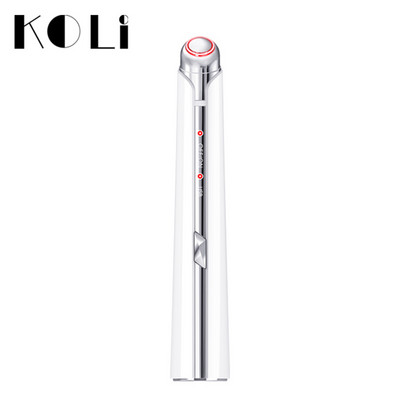 KOLI elektromos szemmasszírozó pálca Újratölthető szem toll eszköz Csökkenti a sötét karikákat, fokozza a keringést Sonic Vibration Magic Stick