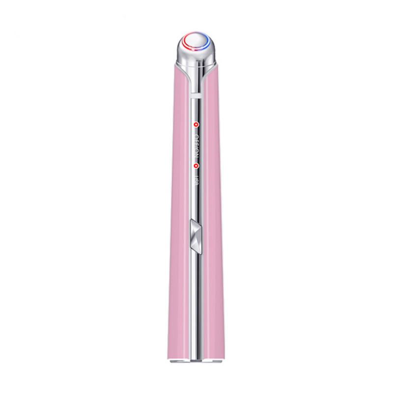 KOLI elektromos szemmasszírozó pálca Újratölthető szem toll eszköz Csökkenti a sötét karikákat, fokozza a keringést Sonic Vibration Magic Stick