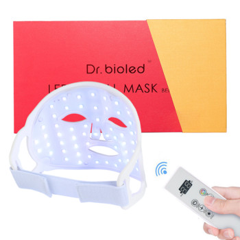 Μάσκα σιλικόνης προσώπου 7 χρωμάτων LED Light Therapy Facial Beauty Rejuvenation Αντιρυτιδική Θεραπεία Skincare Led Mask