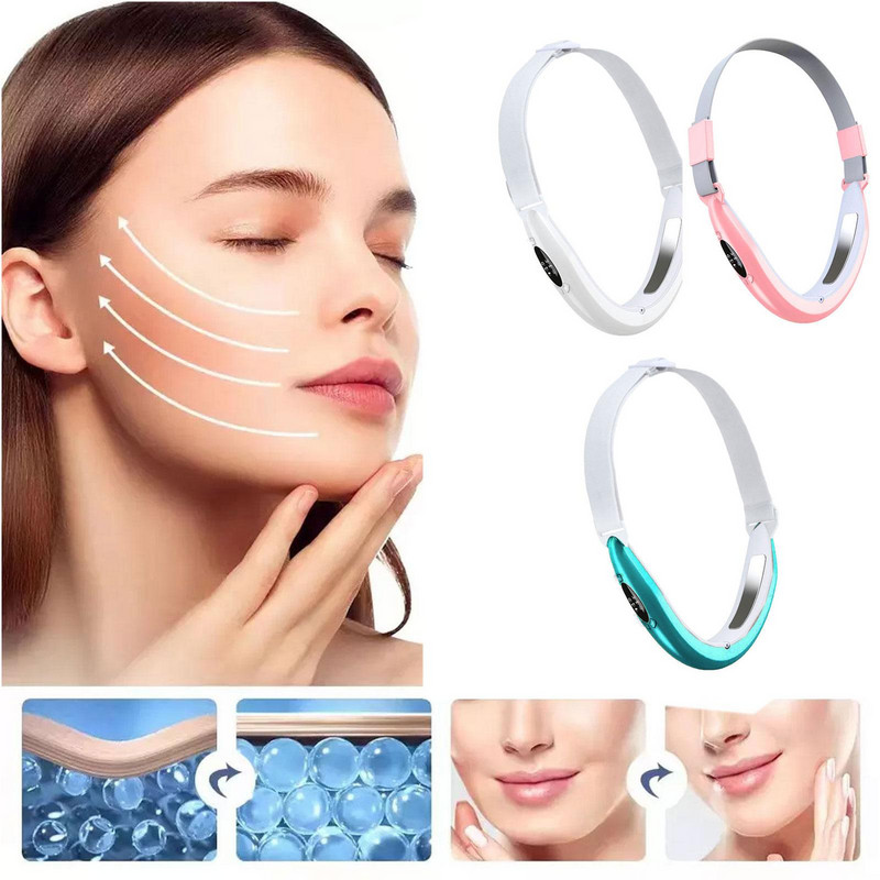 Micro Current Face Karcsúsító Műszer Arcmasszázs Műszer V-arc Beauty Készülék a dupla áll emeléséhez és feszesítéséhez