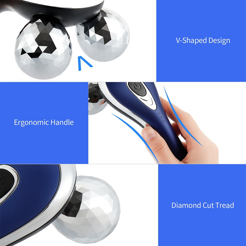 360 Rotate Face Lift Roller Arcmasszázs Arcfeszesítő Teljes test karcsúsító Ránctalanítás Feszesít Bőr Láb Has Nyak Szépség