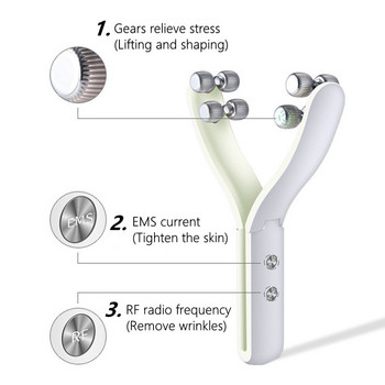 Συσκευή ανύψωσης προσώπου LORAPO V Face Roller Beauty Instrument Double Chin Tightening Wrinkle Faciar Massage Slimming V-Face Care