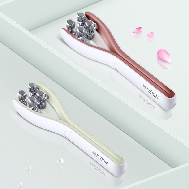 LORAPO Facial Lifting Device V Face Roller Beauty Instrument Dupla álla Ránctalanító Arcmasszázs Karcsúsító V-arcápolás