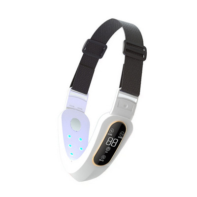 Arc emelő eszköz 12 Gear LED arc karcsúsító vibrációs masszírozó dupla állú V-alakú arc emelő arc