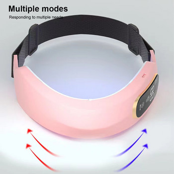 Συσκευή ανύψωσης προσώπου LED Photon Therapy Facial Slimming Vibration Massager Διπλό πηγούνι σε σχήμα V Face Cheek Lift Belt