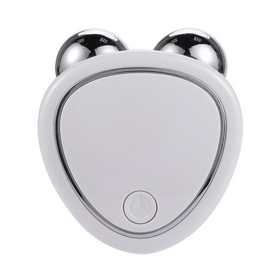 1db USB töltő EMS masszírozó mikroáramú arcemelő gép görgős feszesítő fiatalító bőr bőrfeszesítő ránctalanító