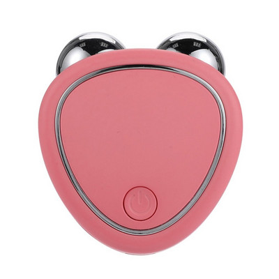 1db USB töltő EMS masszírozó mikroáramú arcemelő gép görgős feszesítő fiatalító bőr bőrfeszesítő ránctalanító