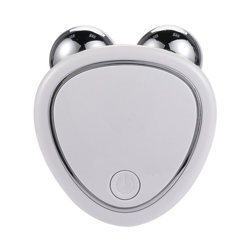 1db USB töltő EMS masszírozó mikroáramú arcemelő gép görgős feszesítő fiatalító bőr bőrfeszesítő ránctalanító
