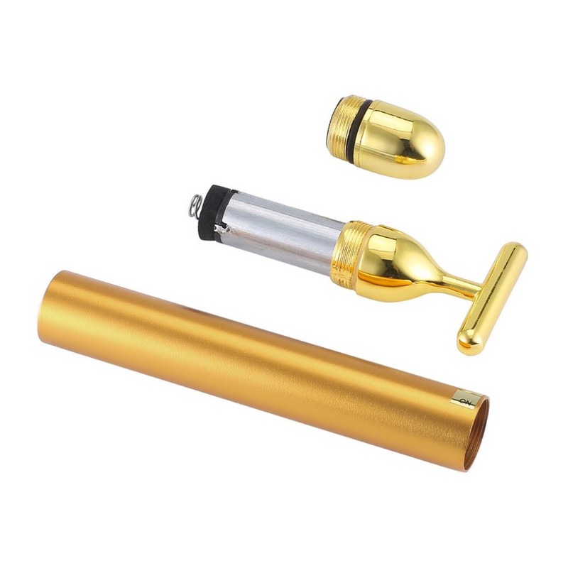 1db Vibration Massager Stick Lift bőrfeszesítő ráncsáv Energy Beauty Bar karcsúsító arcmasszázs eszköz Arcszépítő henger