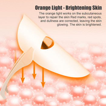 Led Face Light Therapy Mask Μηχανή Μάσκας Προσώπου Luminotherapy Mesotherapy Skin Rejuvenating Wrinkle Tightening Cosmetology Εργαλεία