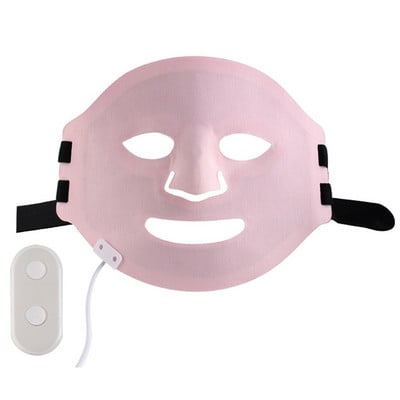 Fleksibilna silikonska LED maska za lice u 4 boje Svjetlosna terapija protiv starenja LED MASKA za bore Pomlađivanje Zatezanje Njega kože