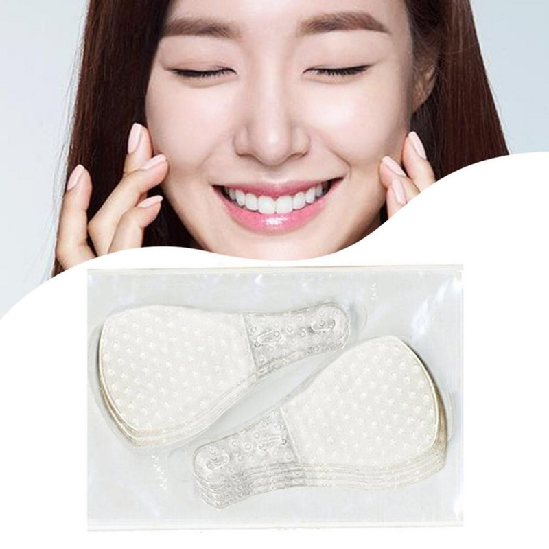 40 db láthatatlan vékony arc arcmatricák arcvonal ránc petyhüdt bőr V-alakú arc lifting szalag Scotch Beauty arc lifting eszközök