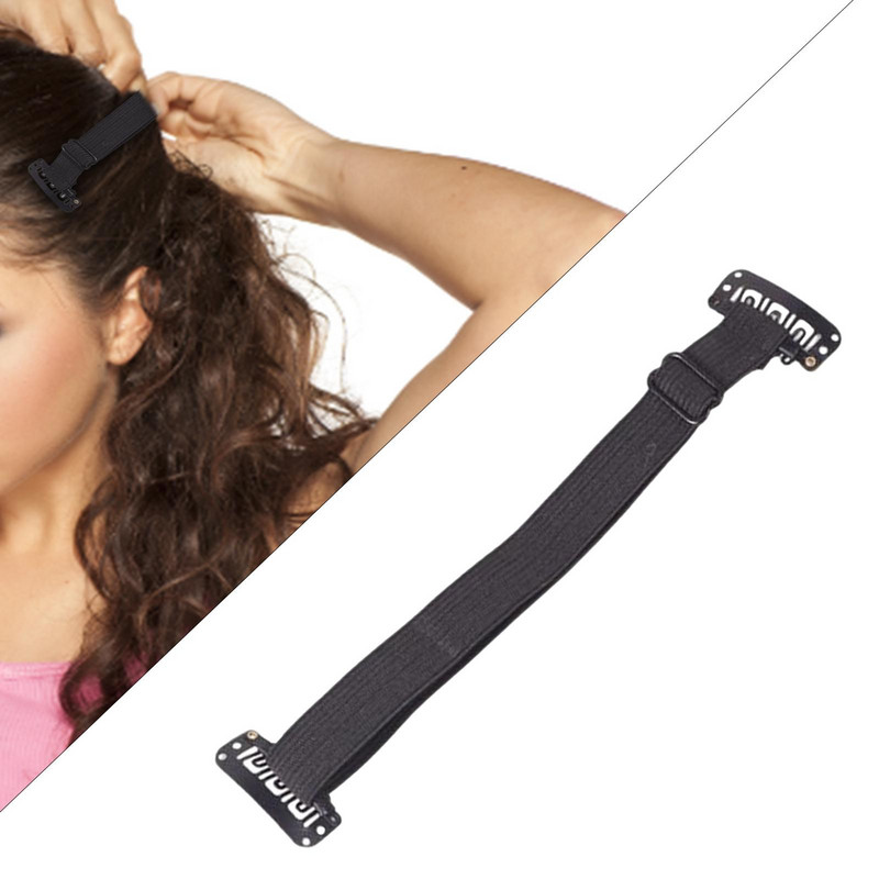 Nešiojamos veido patempimo juostos Elastinis tempiamasis plaukų segtukas, reguliuojamas daugkartinis