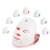USB Charge 7Colors LED arcmaszk foton terápiás bőrfiatalítás aknés ránctalanítás Bőrápoló maszk Bőrvilágosító