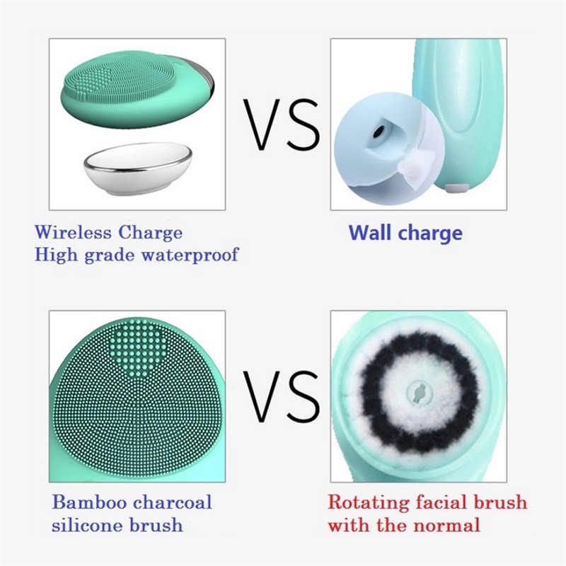 Sonic Washer arctisztító kefe Bőrápoló termékek női bőrápoló tisztító készülék Ultrahangos tisztító arcmasszázs