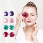 2 buc/pereche Reutilizabil Terapie Caldura Rece Pachet Gel de Prim Ajutor Ochi Cap Durere Oboseala Gel Moale Tampoane pentru Ochi Husa de dormit