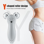 3D Microcurrent V-Face Lift arcmasszázs görgős gép teljes alakformáló bőrfiatalító öregedésgátló ránctalanító szépségápoló