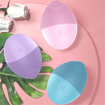 Produse de curățare electrice pentru față Beauty, Perie de curățare cu vibrații cu ultrasunete, Dispozitive de curățare pentru spălare adâncă a feței, rezistente la apă