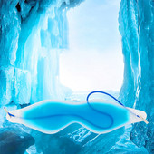 Hlađujuća ledena maska za oči Uklanjanje umora Uklanja podočnjake Hladna njega očiju Opuštajući gel jastučić za oči Hladna maska za oči Maska za spavanje