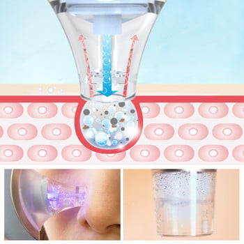 Премахване на черни точки Почистващ препарат за лице Small Bubble Pore Acne Pimple Removal Face SPA Инструмент за грижа за кожата Машина за почистване на лице