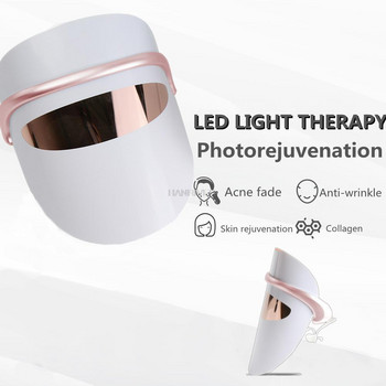 Led Masker Huidverjonging Gezichtsverzorging Gezicht Aanscherping Photon Lichttherapie Masker Anti-Aging Anti-Rimpel