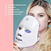 7 színű fénymaszk műszer Foton bőrfiatalító műszer Érintőképernyős Led Spectrum Beauty Instrument Mask Újratölthető