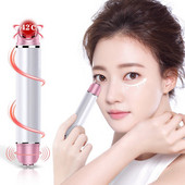 EMS Eye Massager Anti Wrinkle Eye Massage Anti Aging USB újratölthető masszírozó arcra Elektromos sötét szem alatti karikák eltávolítása
