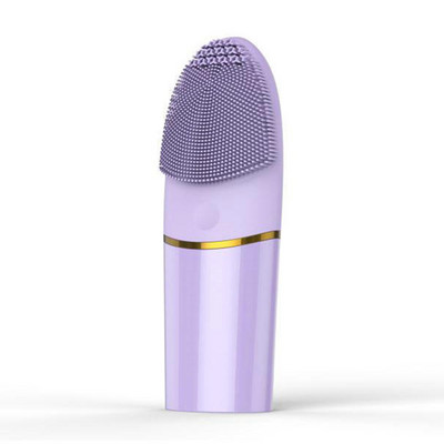 Perie electrică de curățare a feței Curățare profundă a porilor Masaj de relaxare Dispozitiv de curățare facială cu ultrasunete din silicon Masaj pentru piele