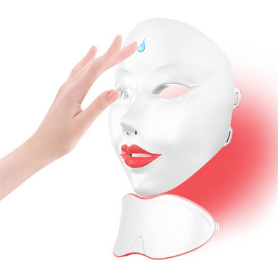 7 színű arc foton piros fény fotodinamikus arcmaszk Celluma összecsukható LED modul Therapy öregedésgátló maszk gép
