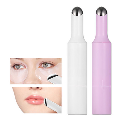 Dispozitiv portabil cu stilou electric pentru masajul ochilor Cercuri întunecate Faciale Vibrație Față subțire Stick magic Anti-îmbătrânire Instrument de îndepărtare a ridurilor