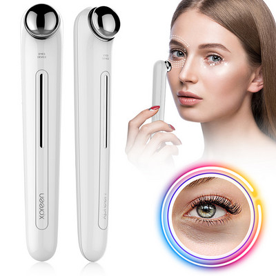 Xpreen Portable Anti-Aging Eyes Massager Ion Patch Relief Massage Machine Electric Wrinkle Dark Circle Remover Инструмент за грижа за красотата