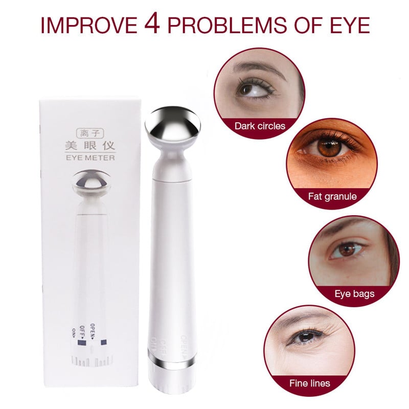 Mini Eye Care Beauty Tool Eyes Massager Pen Anti Dark Circle Aging Ráncok Világosít Arc Száj Szem Vonalak Vibrációs Masszázs Toll