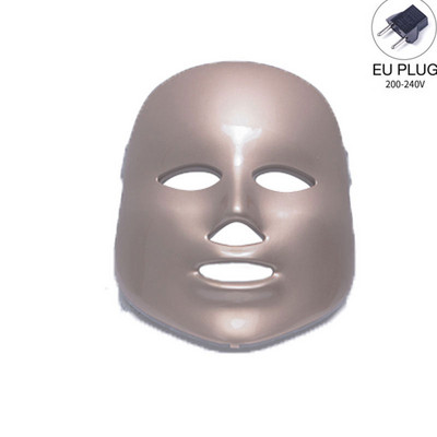 Led Facial Mask Photon Light Therapy 7 Colors Led Mask Teljes arckezelés Bőrápoló Fiatalító Gold Photo Machine
