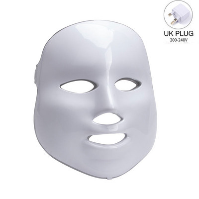 Led Facial Mask Photon Light Therapy 7 Colors Led Mask Teljes arckezelés Bőrápoló Fiatalító Gold Photo Machine