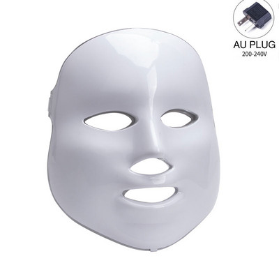 Led Facial Mask Photon Light Therapy 7 Colors Led Mask Teljes arckezelés Bőrápoló Fiatalító Gold Photo Machine