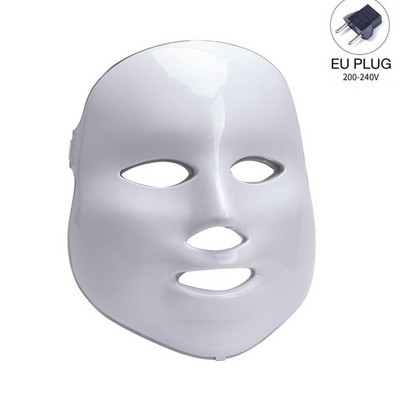 Led Facial Mask Photon Light Therapy 7 Colors Led Mask Teljes arckezelés Bőrápoló Fiatalító Gold Photo Machine