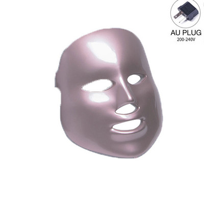 Led Facial Mask Photon Light Therapy 7 Colors Led Mask Teljes arckezelés Bőrápoló Fiatalító Gold Photo Machine