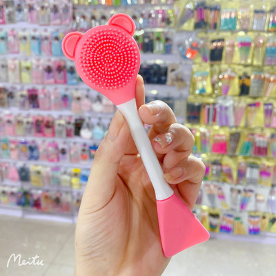 Silikonska četkica za masku za lice, mekana ribalica za čišćenje lica, alat za nanošenje pilinga za njegu kože usana