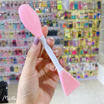 Silikonska četkica za masku za lice, mekana ribalica za čišćenje lica, alat za nanošenje pilinga za njegu kože usana