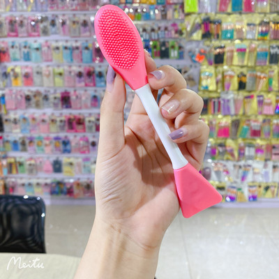 Silikonska četkica za masku za lice, mekana ribalica za čišćenje lica, alat za nanošenje pilinga za njegu kože usana
