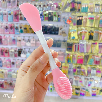 Silikonska četkica za masku za lice, mekana ribalica za čišćenje lica, alat za nanošenje pilinga za njegu kože usana