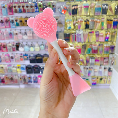 Silikonska četkica za masku za lice, mekana ribalica za čišćenje lica, alat za nanošenje pilinga za njegu kože usana