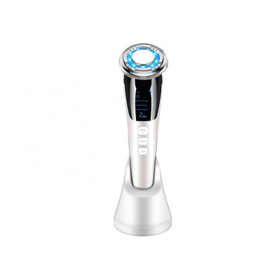 EMS Arcmasszírozó LED fényterápia Sonic Vibration Ránctalanítás Bőrfeszesítő Bőrtisztítás Brighten Beauty készülék