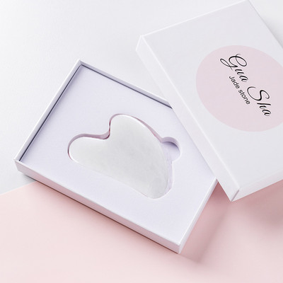 Natural Jade Guasha kaparó masszázs kaparó arcmasszázs görgős deszka kvarc arc szemkörnyékápoló Gua Sha eszköz arcmasszírozó
