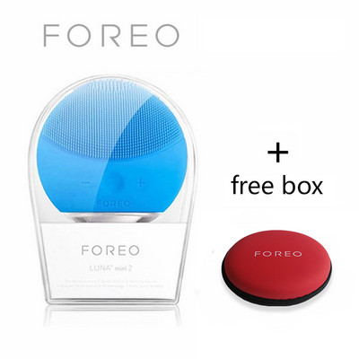 Foreo luna mini2 szilikon arctisztító kefe, valódi LOGO, USB töltés, vízálló, 8-as szint