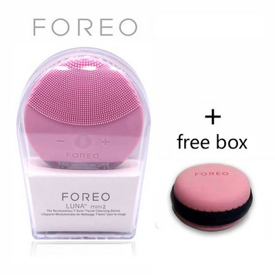 Foreo luna mini2 szilikon arctisztító kefe, valódi LOGO, USB töltés, vízálló, 8-as szint