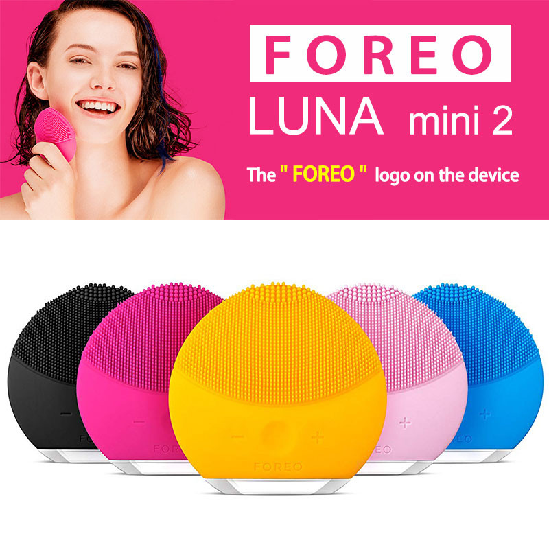 Foreo luna mini2 szilikon arctisztító kefe, valódi LOGO, USB töltés, vízálló, 8-as szint